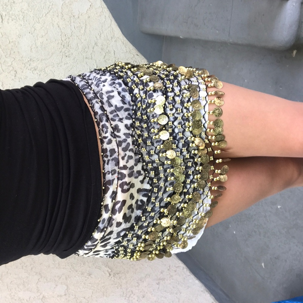 Belly dancing skirt
